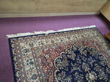 Large Wool Rug All-over Floral Design - 348cm x255cm