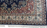 Large Wool Rug All-over Floral Design - 348cm x255cm