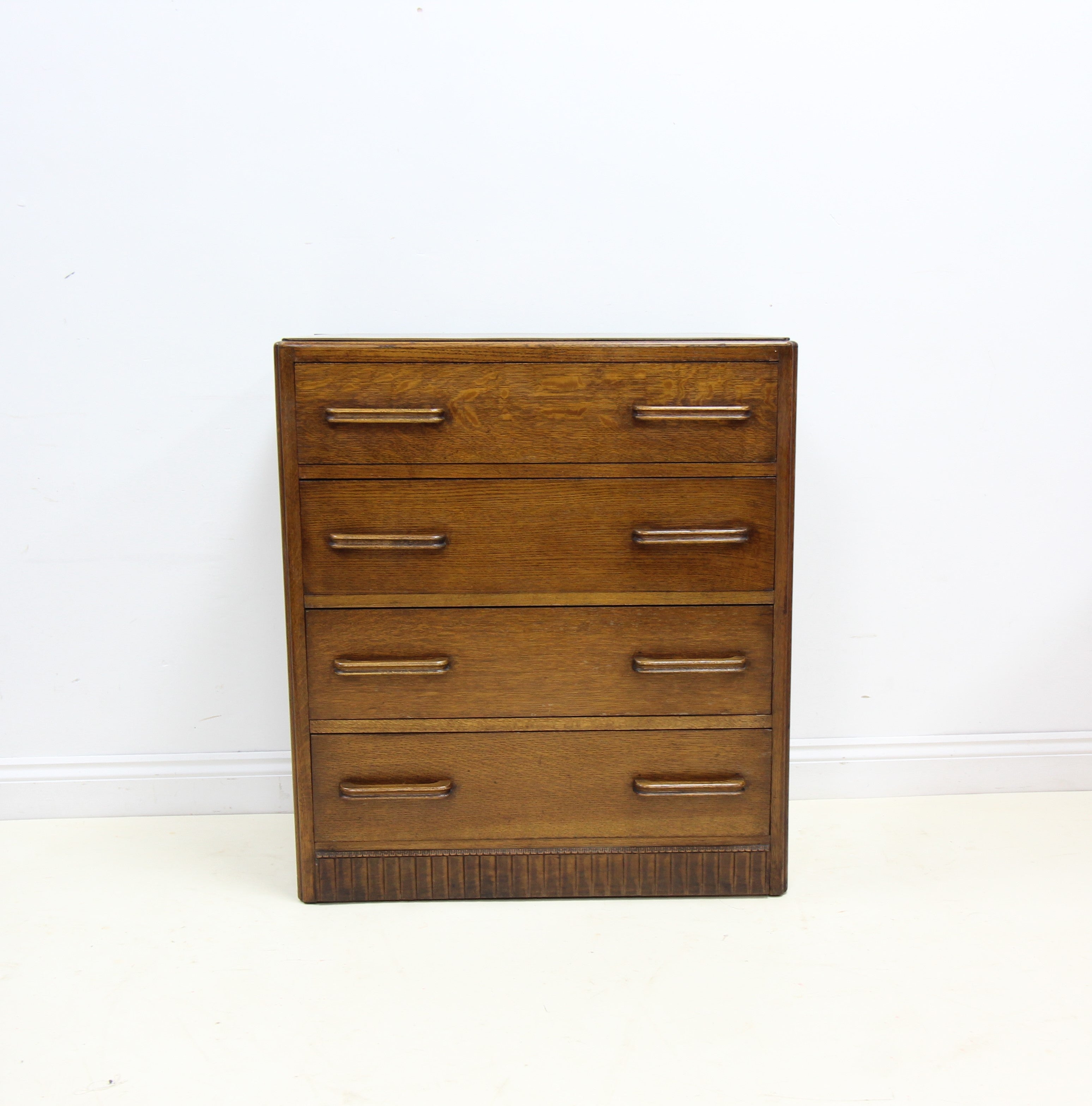 Art Deco 4 Drawer Chest Of Drawers