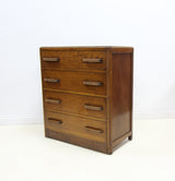 Art Deco 4 Drawer Chest Of Drawers