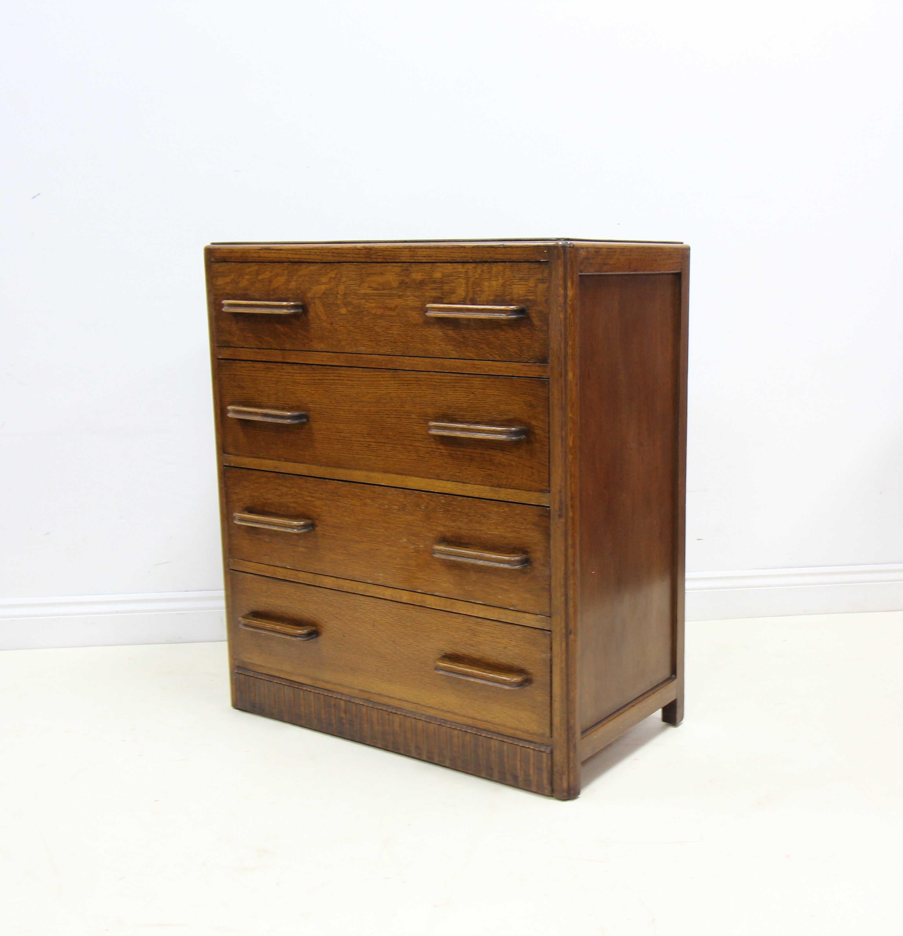 Art Deco 4 Drawer Chest Of Drawers