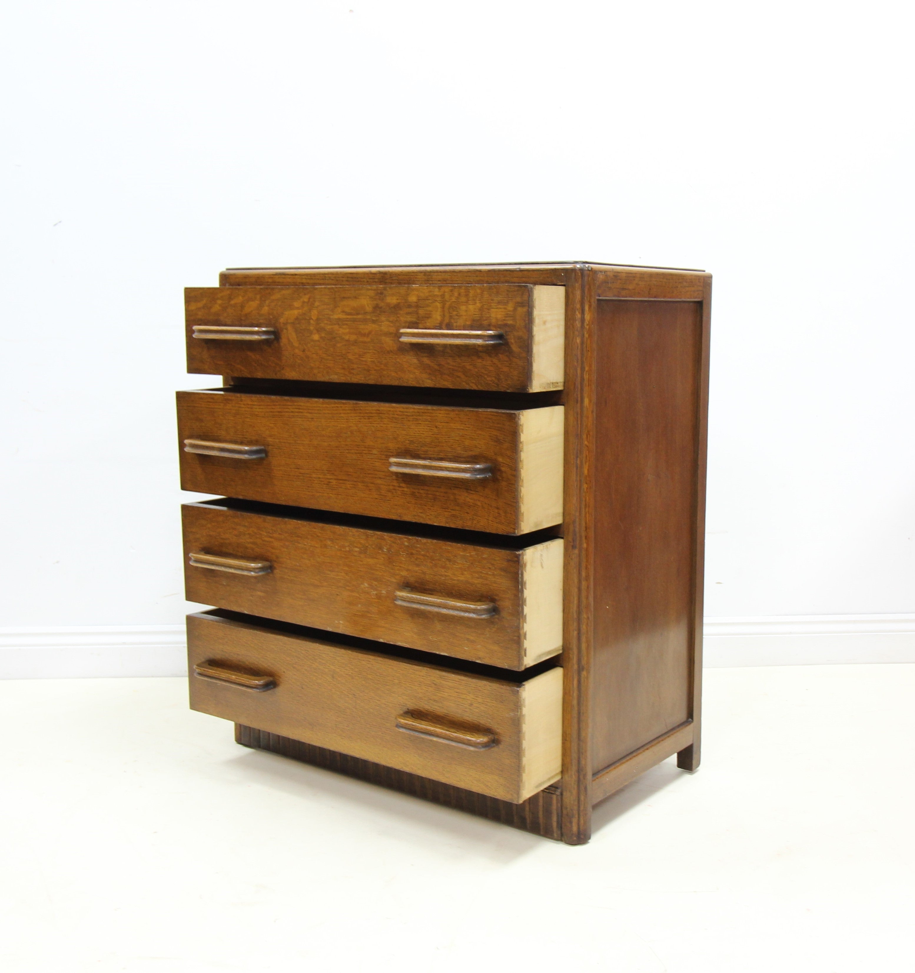 Art Deco 4 Drawer Chest Of Drawers