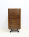 Vintage Teak Tallboy Chest of Drawers