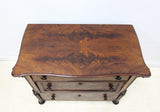Antique Mahogany 3 Drawer Chest of Drawers