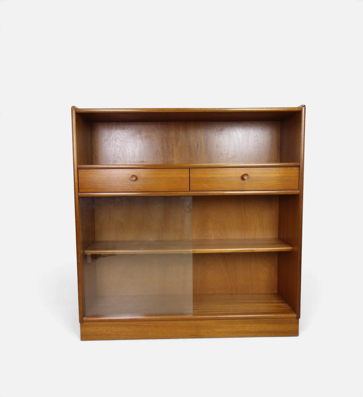 Mid Century Nathan Teak Bookcase
