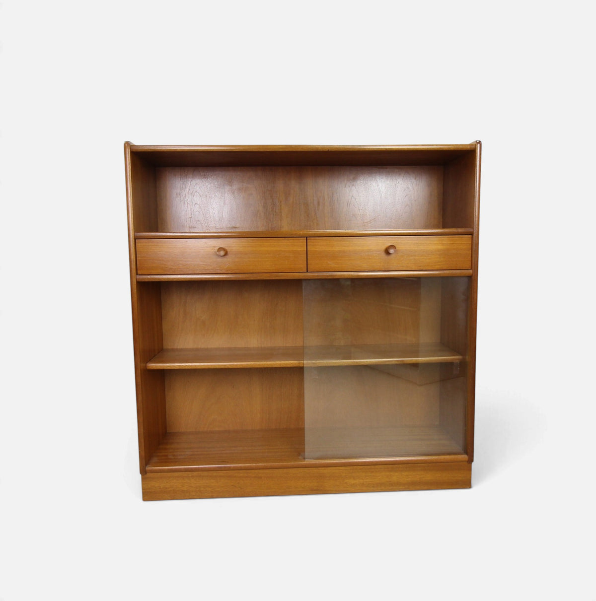 Mid Century Nathan Teak Bookcase