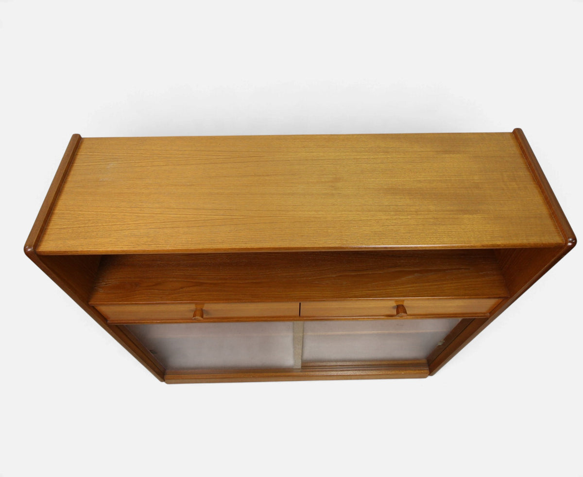 Mid Century Nathan Teak Bookcase