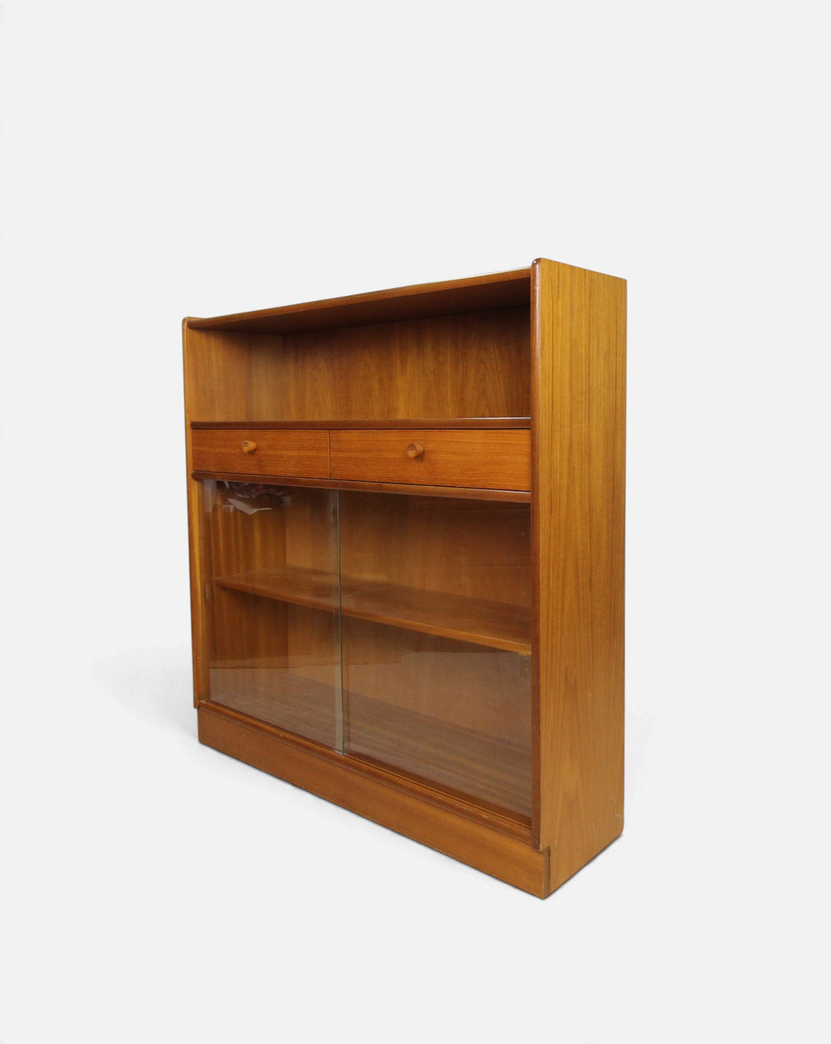 Mid Century Nathan Teak Bookcase