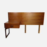 Mid Century G Plan Quadrille Teak Single Headboard