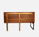 Mid Century G Plan Quadrille Teak Single Headboard