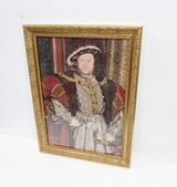 Framed Jigsaw Picture of King Henry Viii