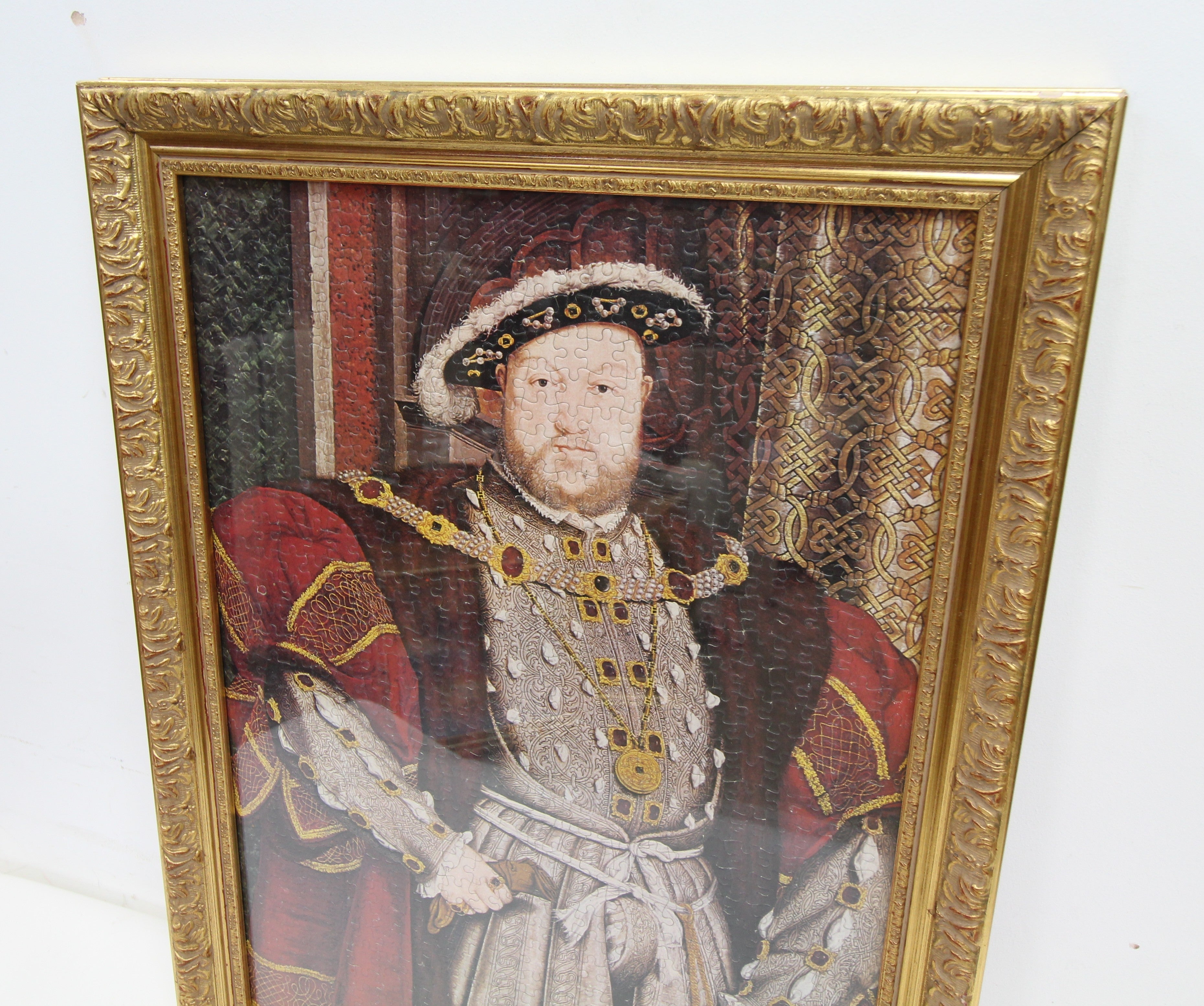 Framed Jigsaw Picture of King Henry Viii