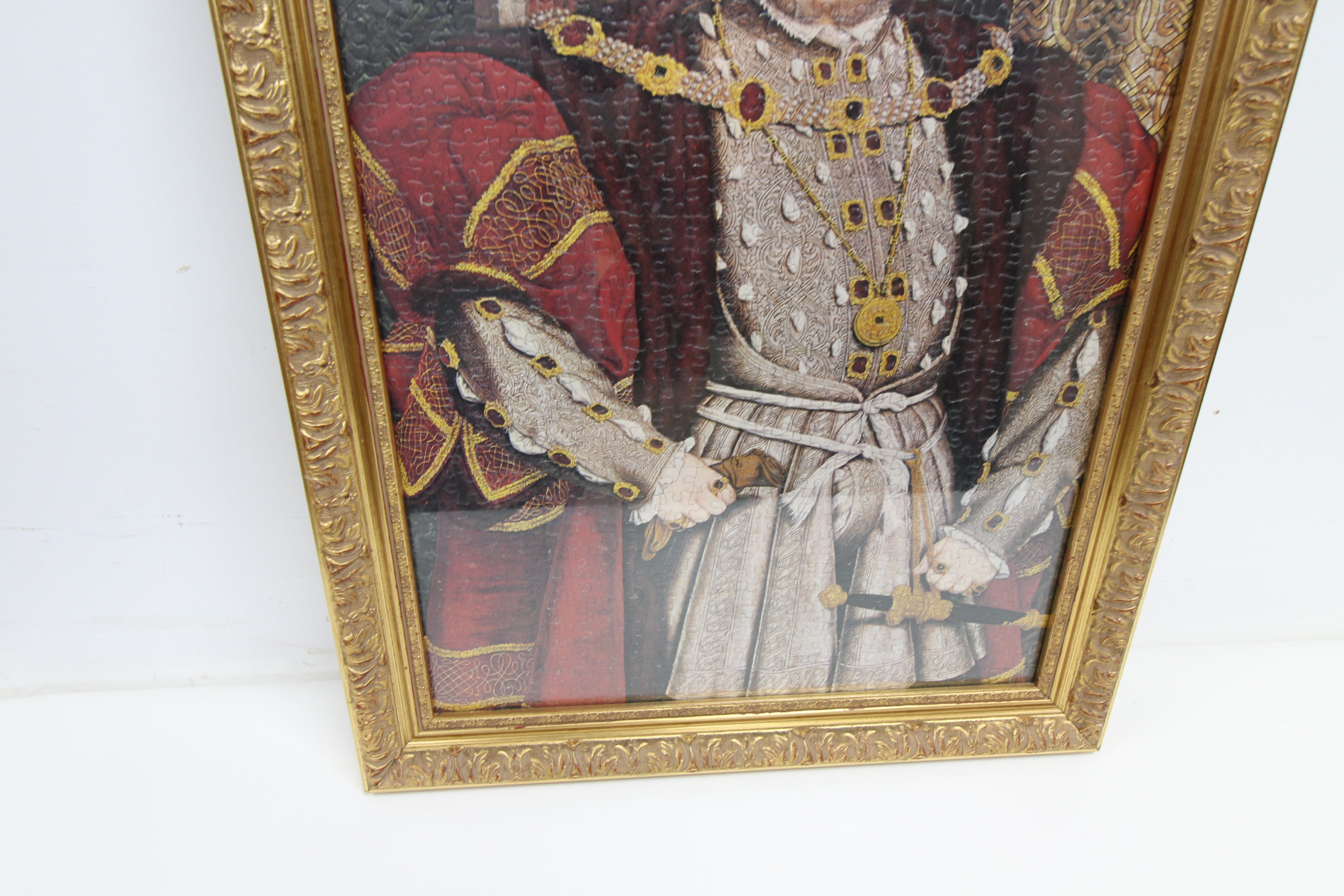 Framed Jigsaw Picture of King Henry Viii