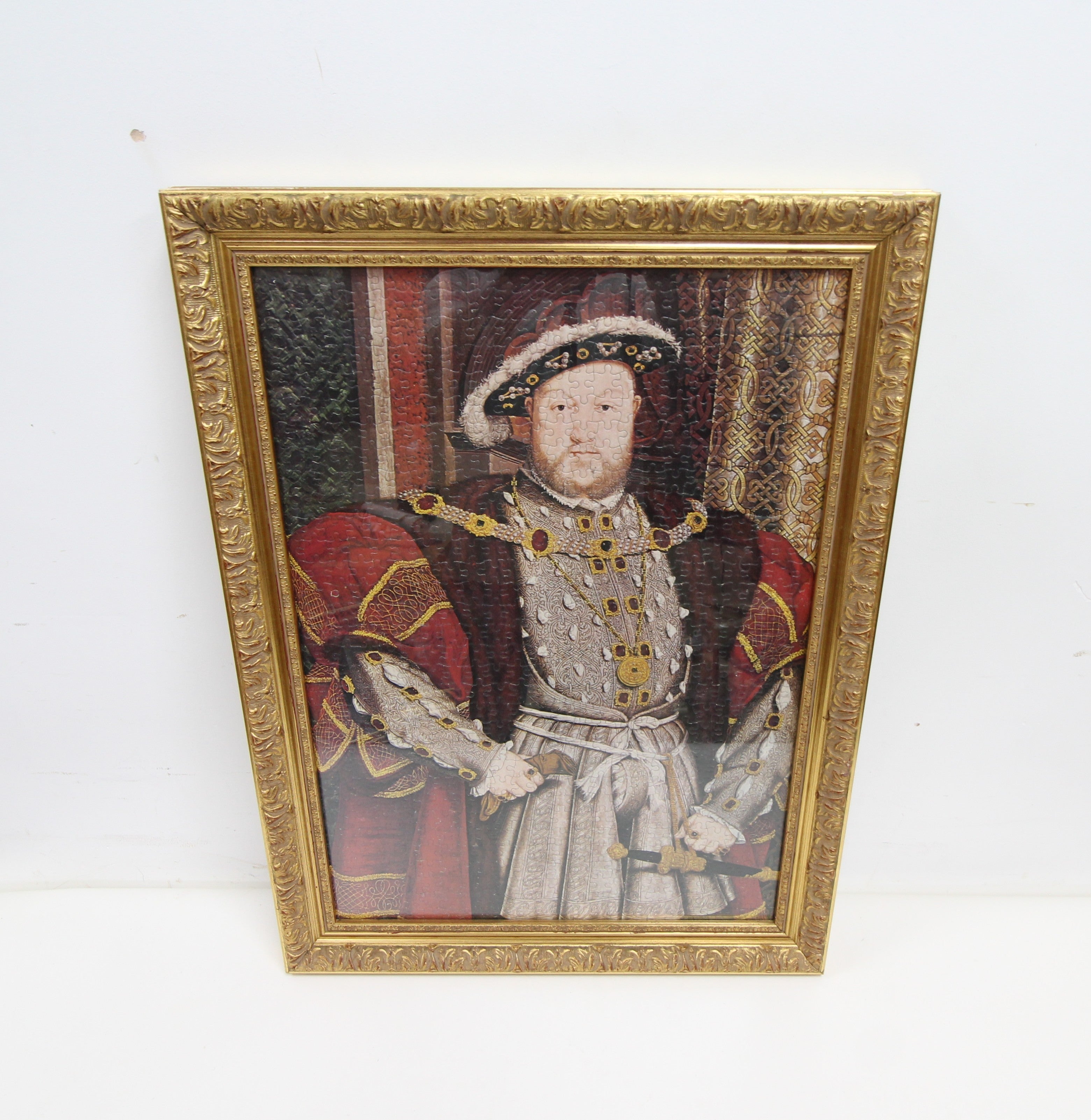 Framed Jigsaw Picture of King Henry Viii