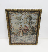 Glass Framed Tapestry Picture