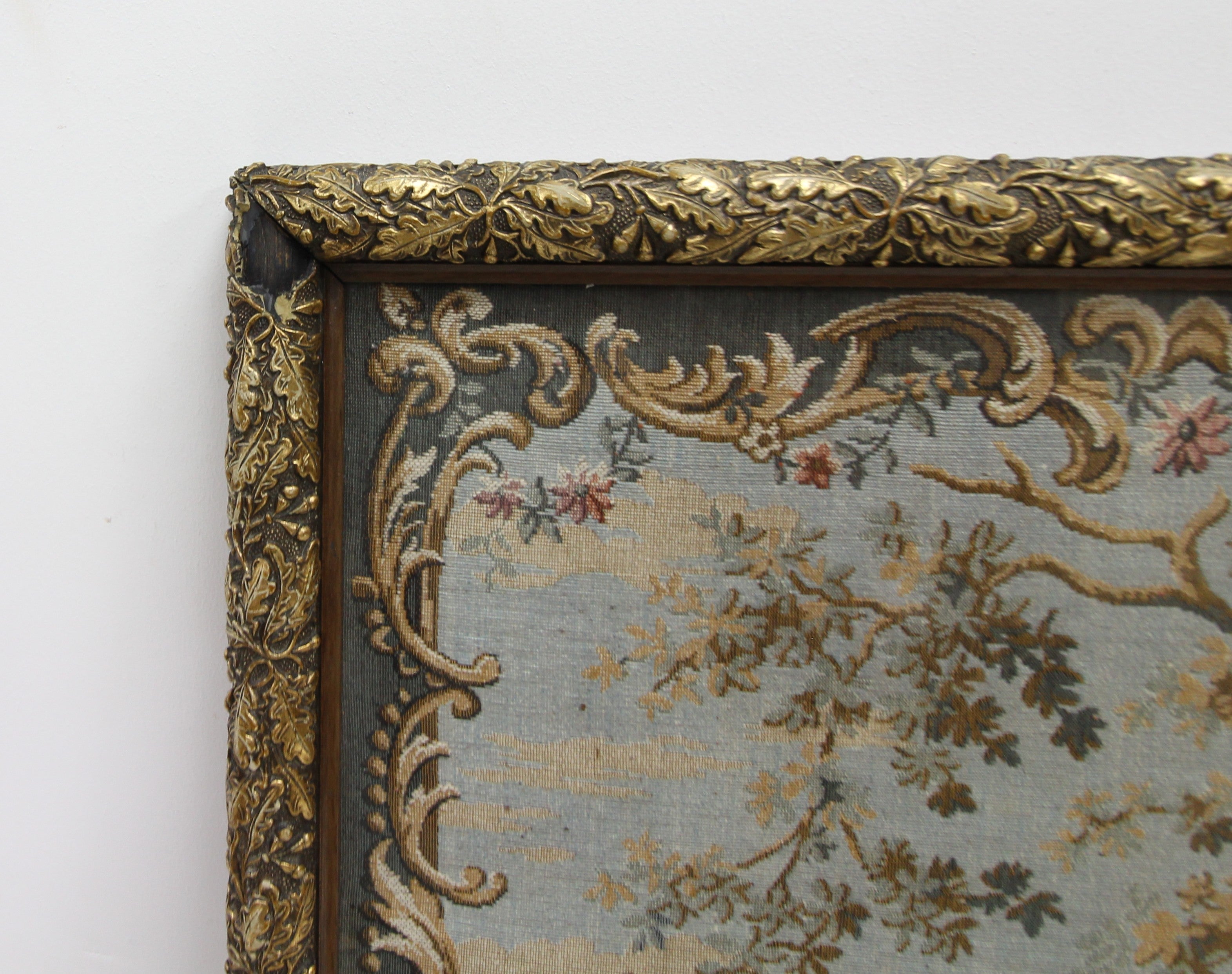 Glass Framed Tapestry Picture