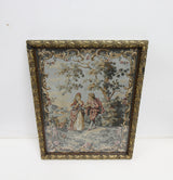 Glass Framed Tapestry Picture