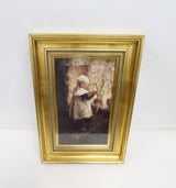 Framed Print of 'The Geranium' By Robert Gemmell Hutchison