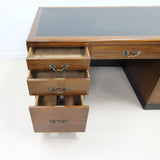 Rare Vintage Mahogany Writing Desk By Stephen & Sons Edinburgh