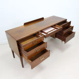 Mid Century Harris Lebus Teak Writing Desk