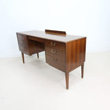 Mid Century Harris Lebus Teak Writing Desk
