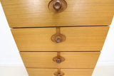 Vintage Teak Tallboy Chest of Drawers by Nathan