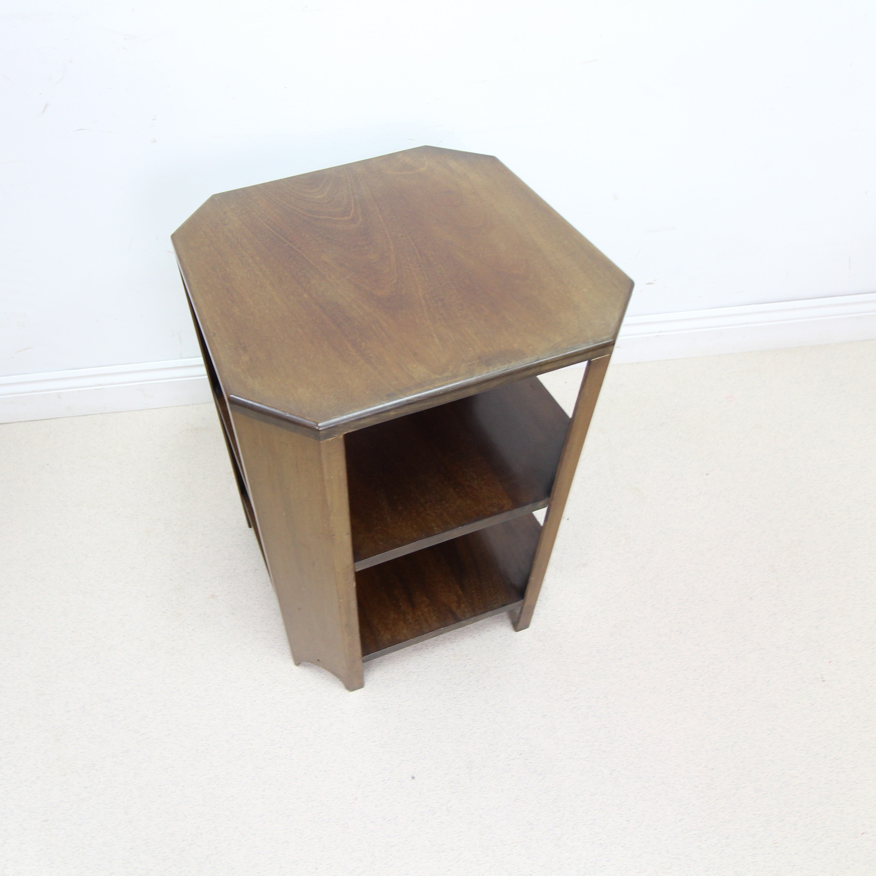 Art Deco 3 Tier Octagonal Side Table