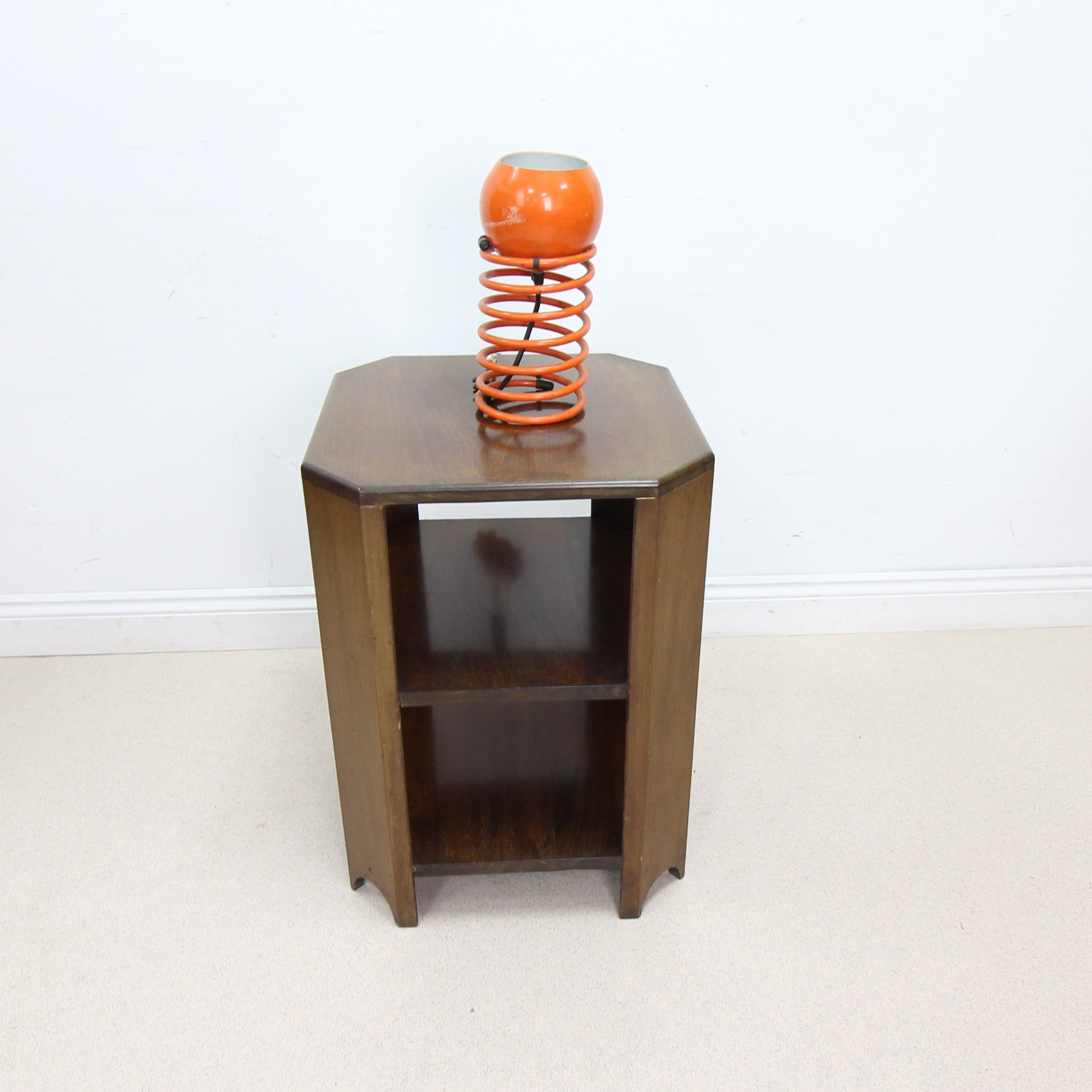 Art Deco 3 Tier Octagonal Side Table