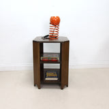 Art Deco 3 Tier Octagonal Side Table