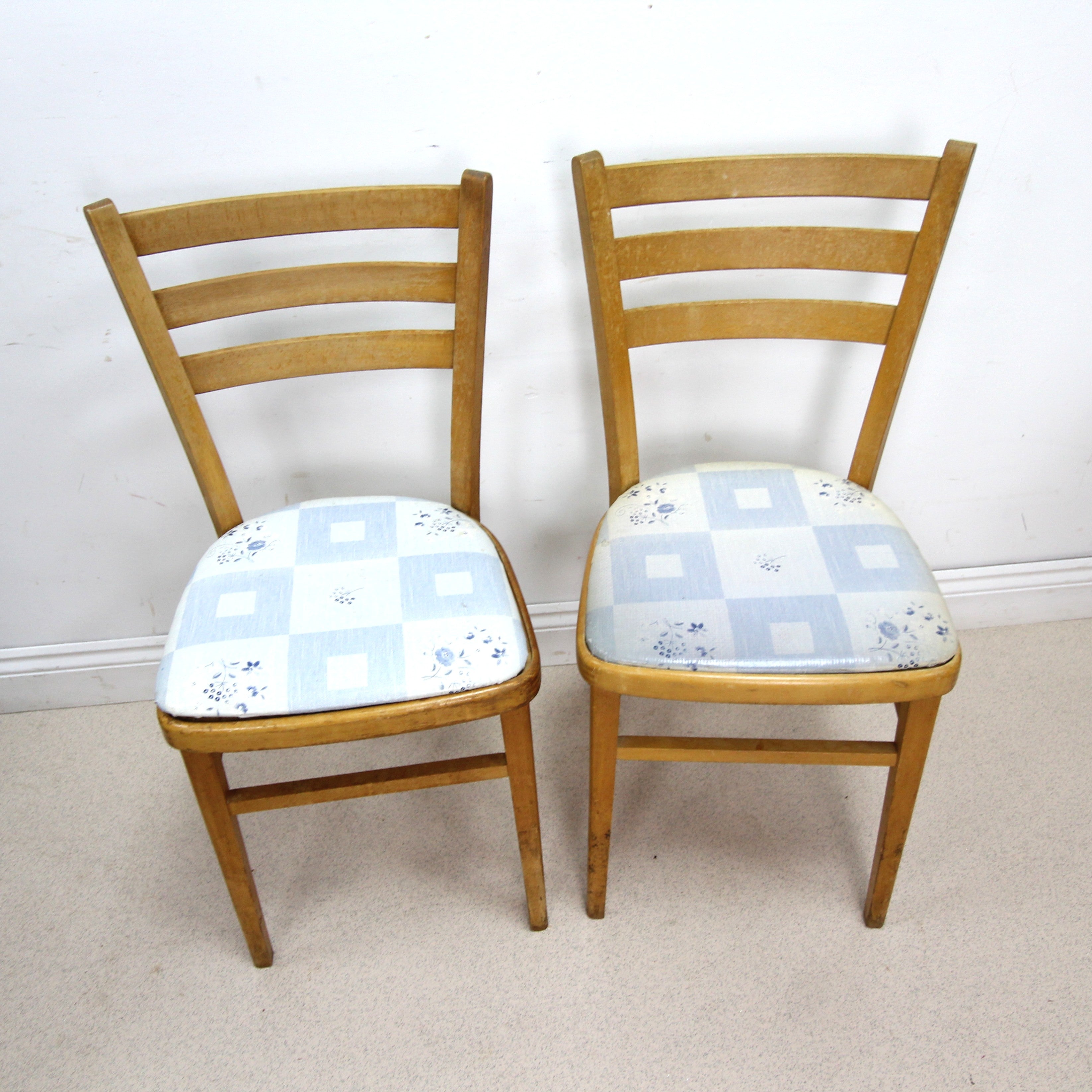 Pair of Vintage Retro Kitchen Chairs