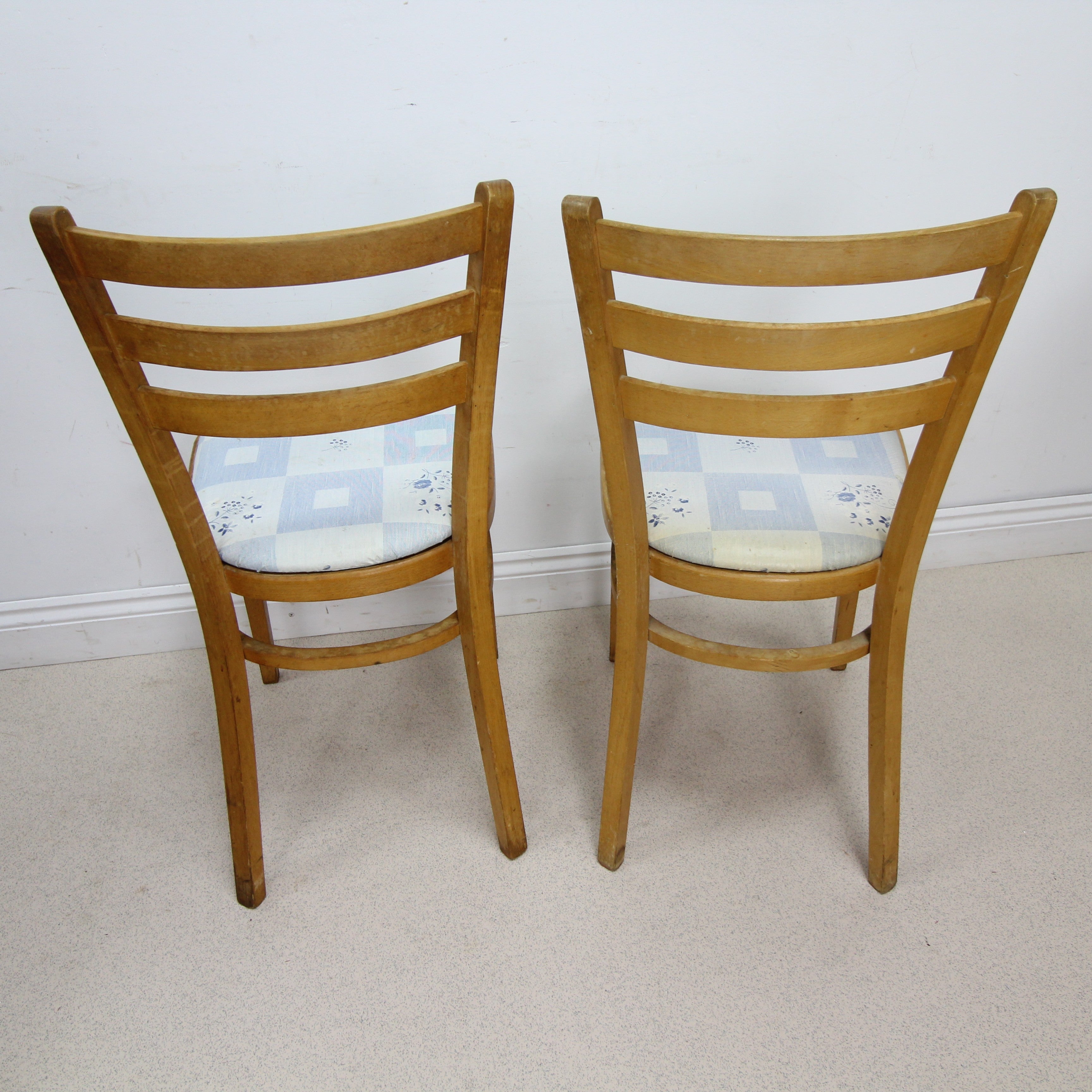 Pair of Vintage Retro Kitchen Chairs