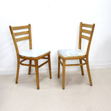 Pair of Vintage Retro Kitchen Chairs