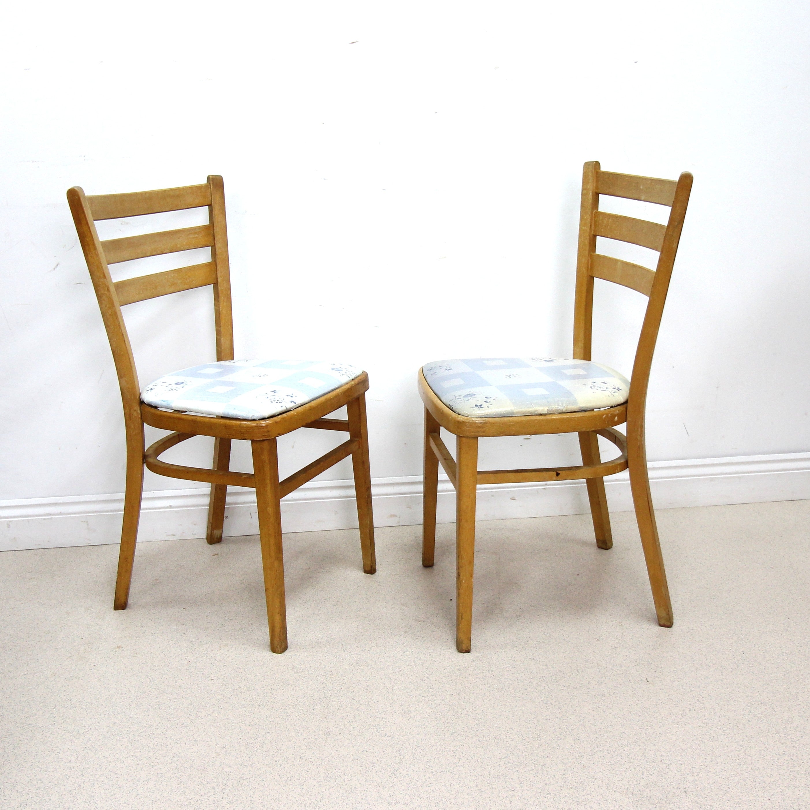 Pair of Vintage Retro Kitchen Chairs