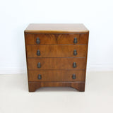 Mid Century 4 Drawer Chest of Drawers by Beeanese