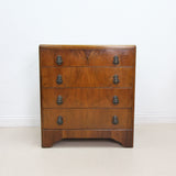 Mid Century 4 Drawer Chest of Drawers by Beeanese