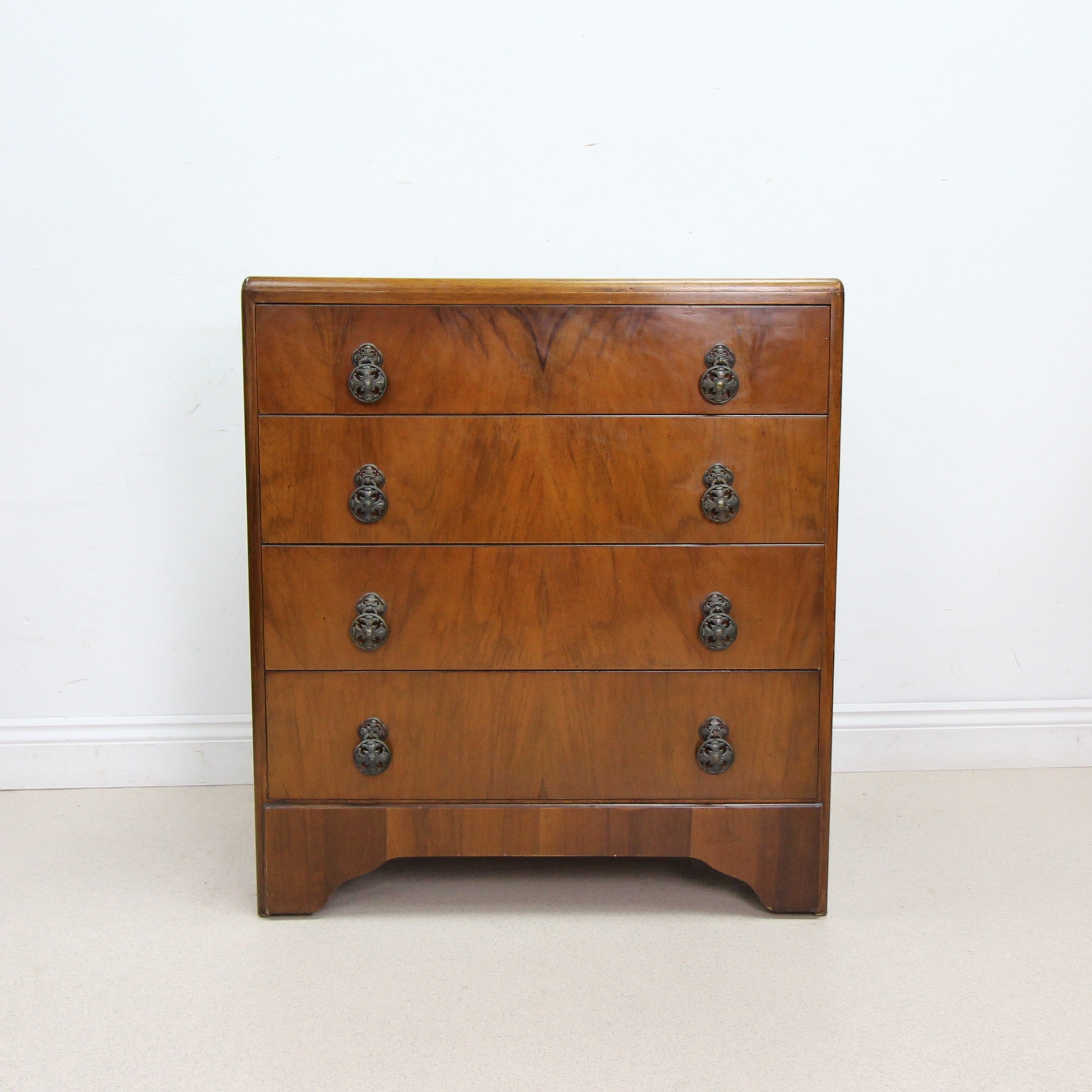 Mid Century 4 Drawer Chest of Drawers by Beeanese