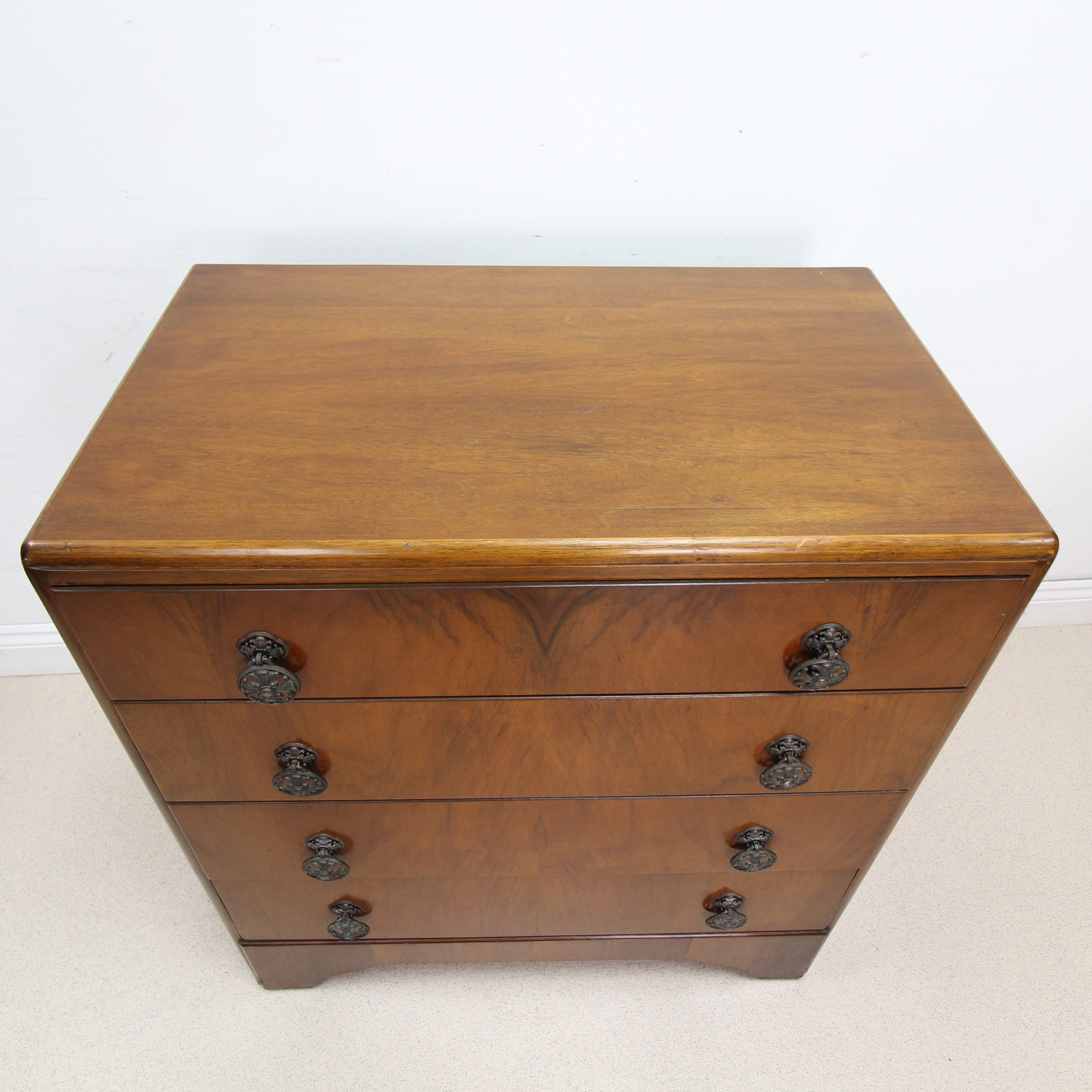 Mid Century 4 Drawer Chest of Drawers by Beeanese