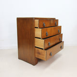 Mid Century 4 Drawer Chest of Drawers by Beeanese