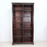 Reproduction Mahogany Open Bookcase