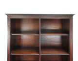 Reproduction Mahogany Open Bookcase