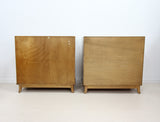 Set of 2 Mid century British Chest of Drawers by Vesper