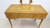 Rare Mid Century British Lacewood Dressing Table by Vesper Furniture - Model CC41