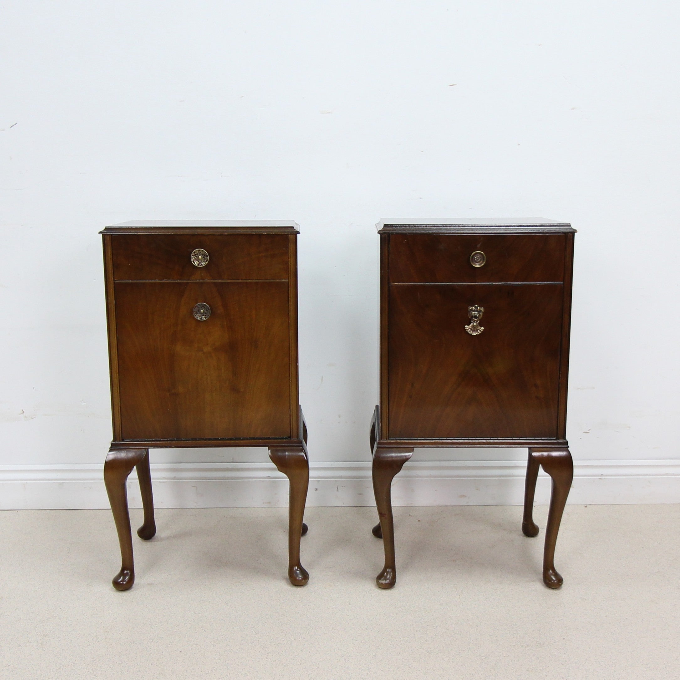 Pair of Vintage Style Bedside Cabinets by Wrighton Furniture