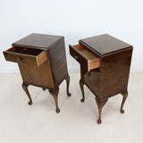 Pair of Vintage Style Bedside Cabinets by Wrighton Furniture