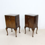 Pair of Vintage Style Bedside Cabinets by Wrighton Furniture