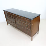 French Style Faux Bamboo Merchants Chest of Drawers / Sideboard by Stonehill Furniture
