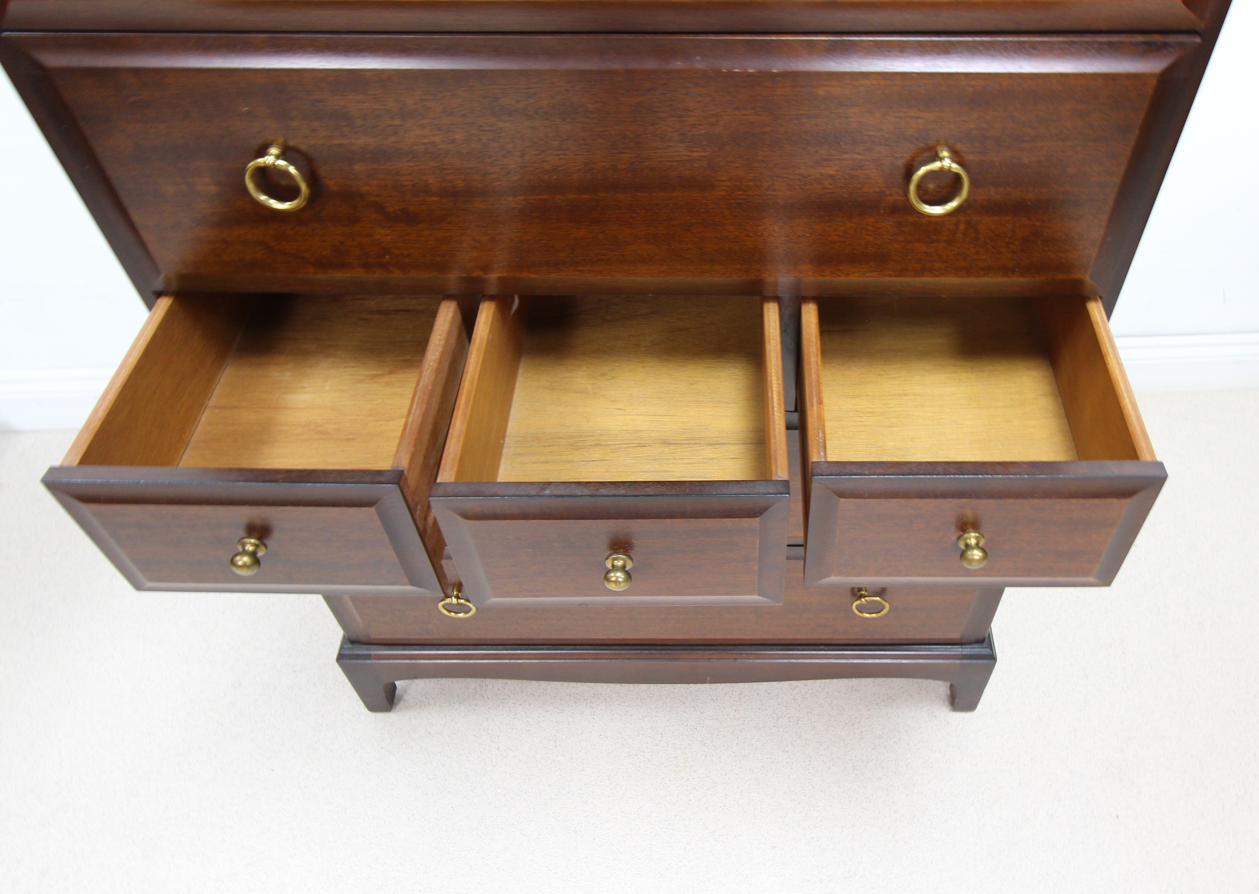 Stag Minstrel Tallboy 7 Drawer Chest of Drawers