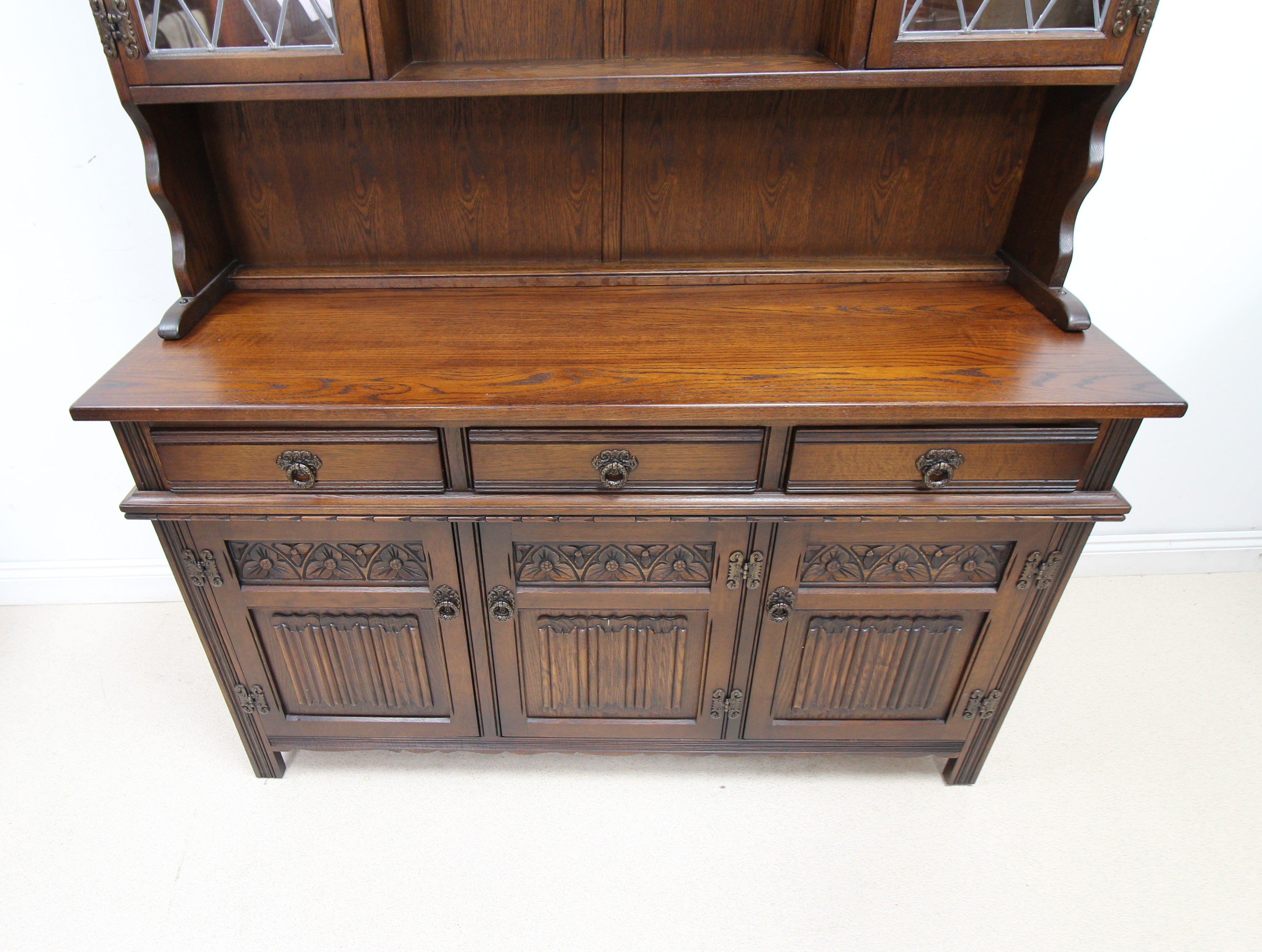 Solid Oak Old Charm Dresser by Wood Bros