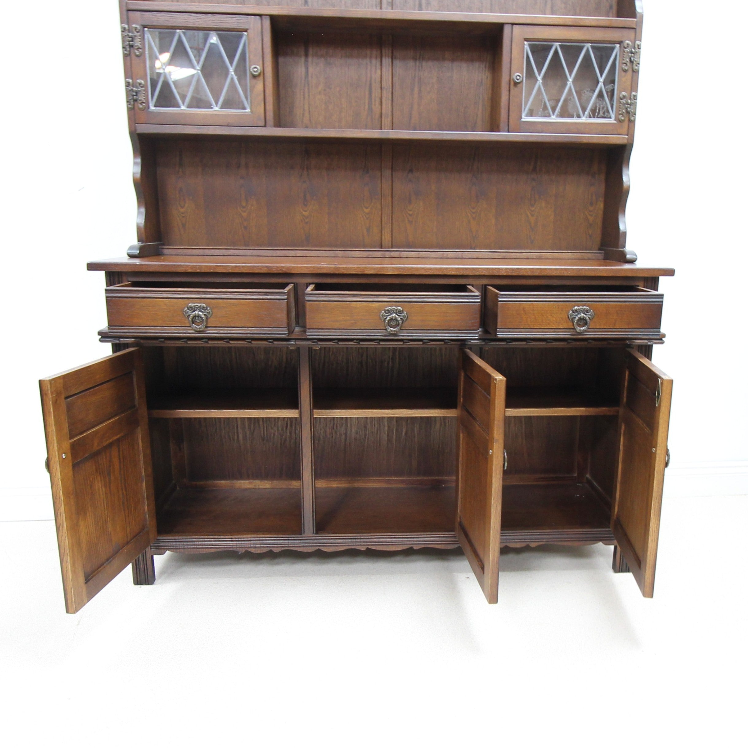 Solid Oak Old Charm Dresser by Wood Bros