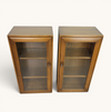 Pair of Ercol 819 Golden Dawn Small Cabinets / Bookcase Display unit